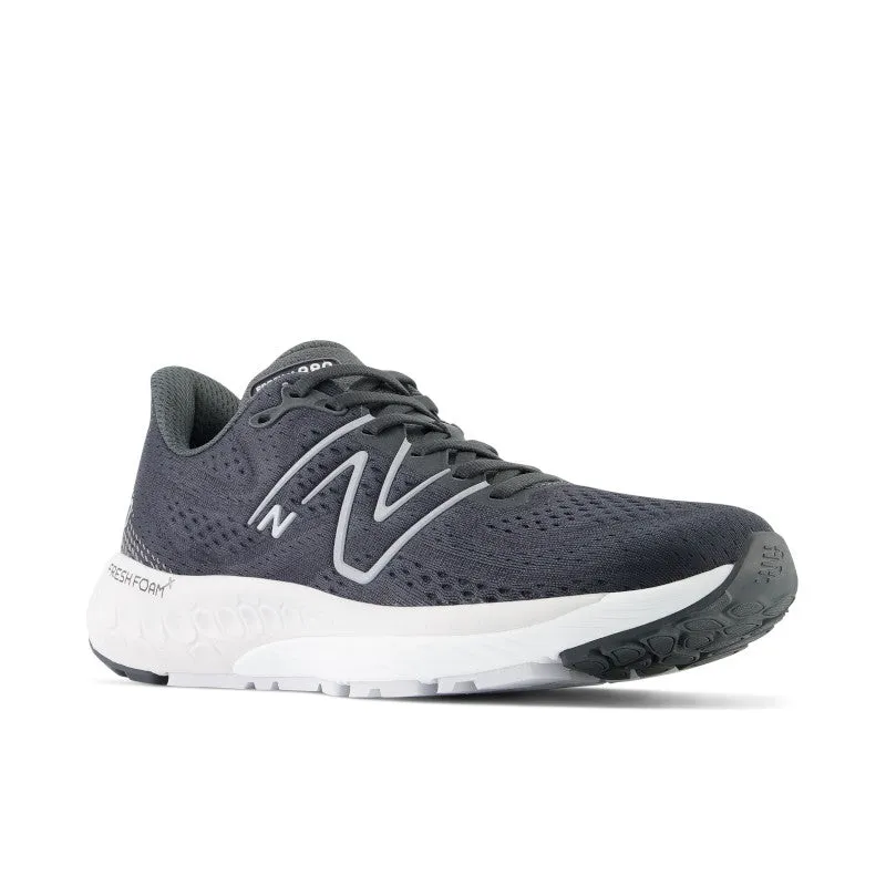 Fresh Foam X 880v13 - Blacktop with Black and Silver Metallic - Women's Rain Guard