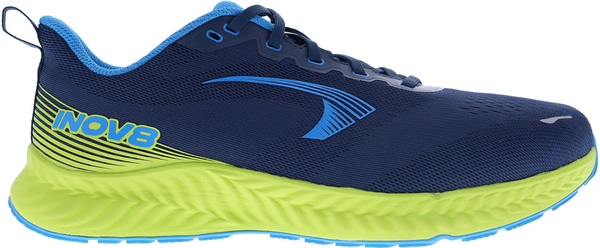 Event Mode synthetic leather Inov8 RoadFly WIDE FIT Mens Running Shoe - Blue