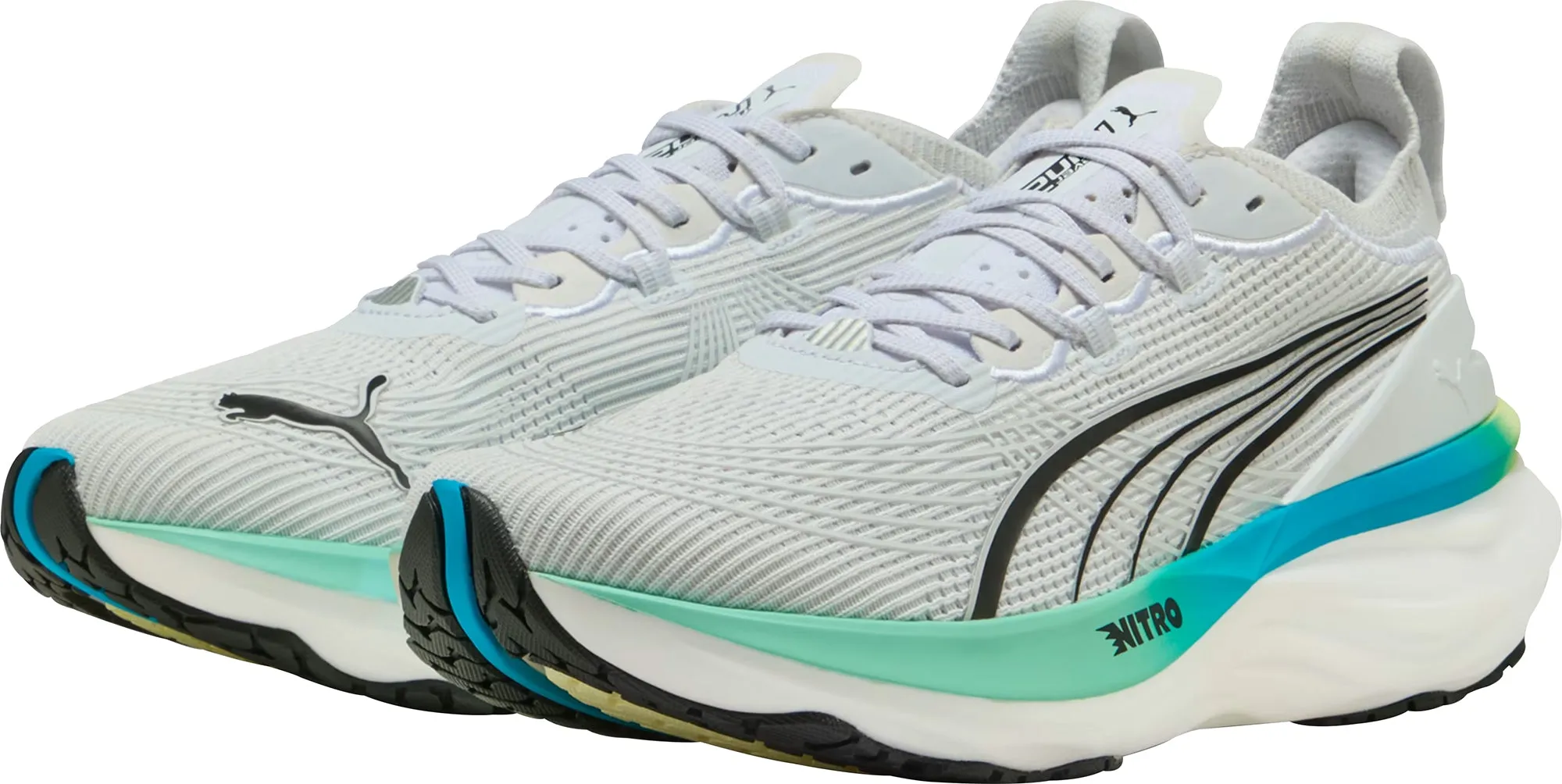 Light Core Garden Walk Puma ForeverRun Nitro 2 Mens Running Shoes - White