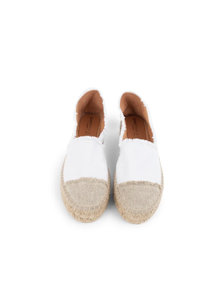 Low Heel Maui Slip On Color Block Espadrille