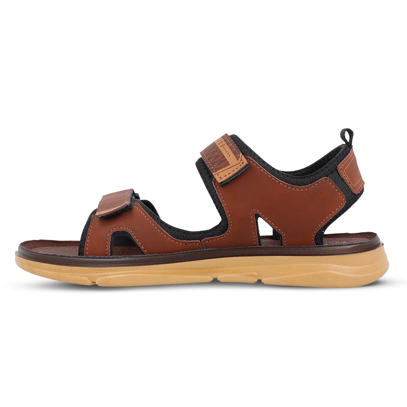 foam Men's Daily Wear Sports Sandals - WGP58030 Barn Red