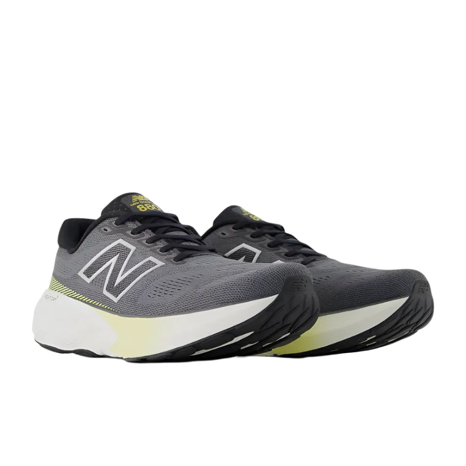 New Balance Men's 880 V15 Running Shoes in Black/Winter Grass/Castlerock AW25 seniors youth enthusiasm