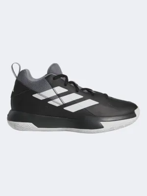 Adidas Cross Em Up Select Gs Basketball Shoes Black/White/Grey AntiOdor Compression Molded Midfoot