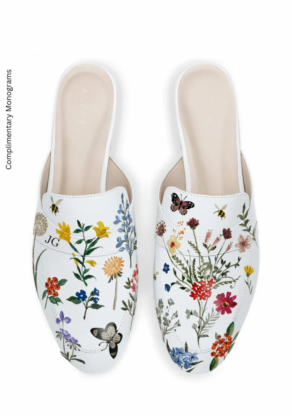 Pressed Flowers White Mule Outdoor Adventure