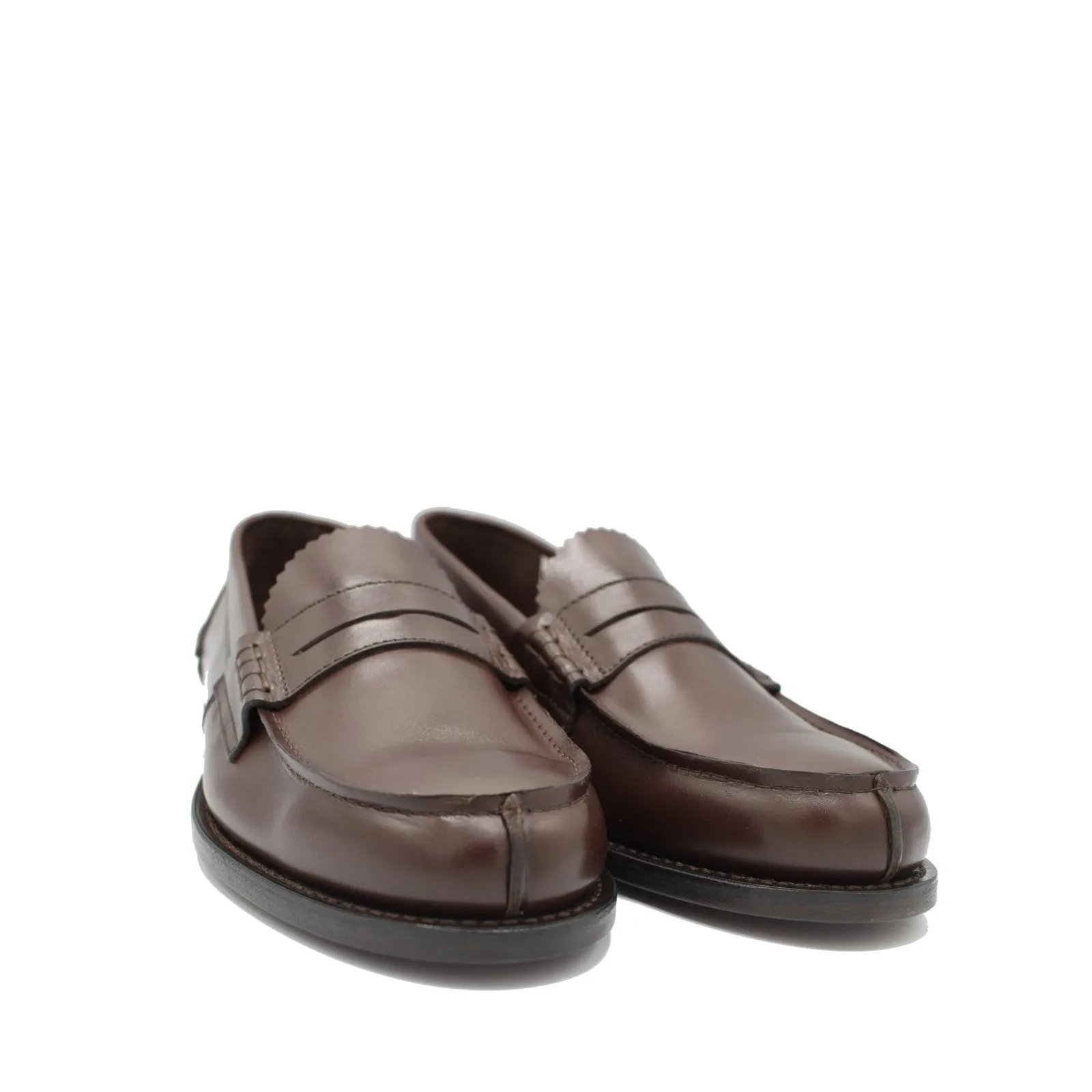 ARRAN LOAFER 1407/23 DARK WALNUT CALF Comfy Glide Clear Way