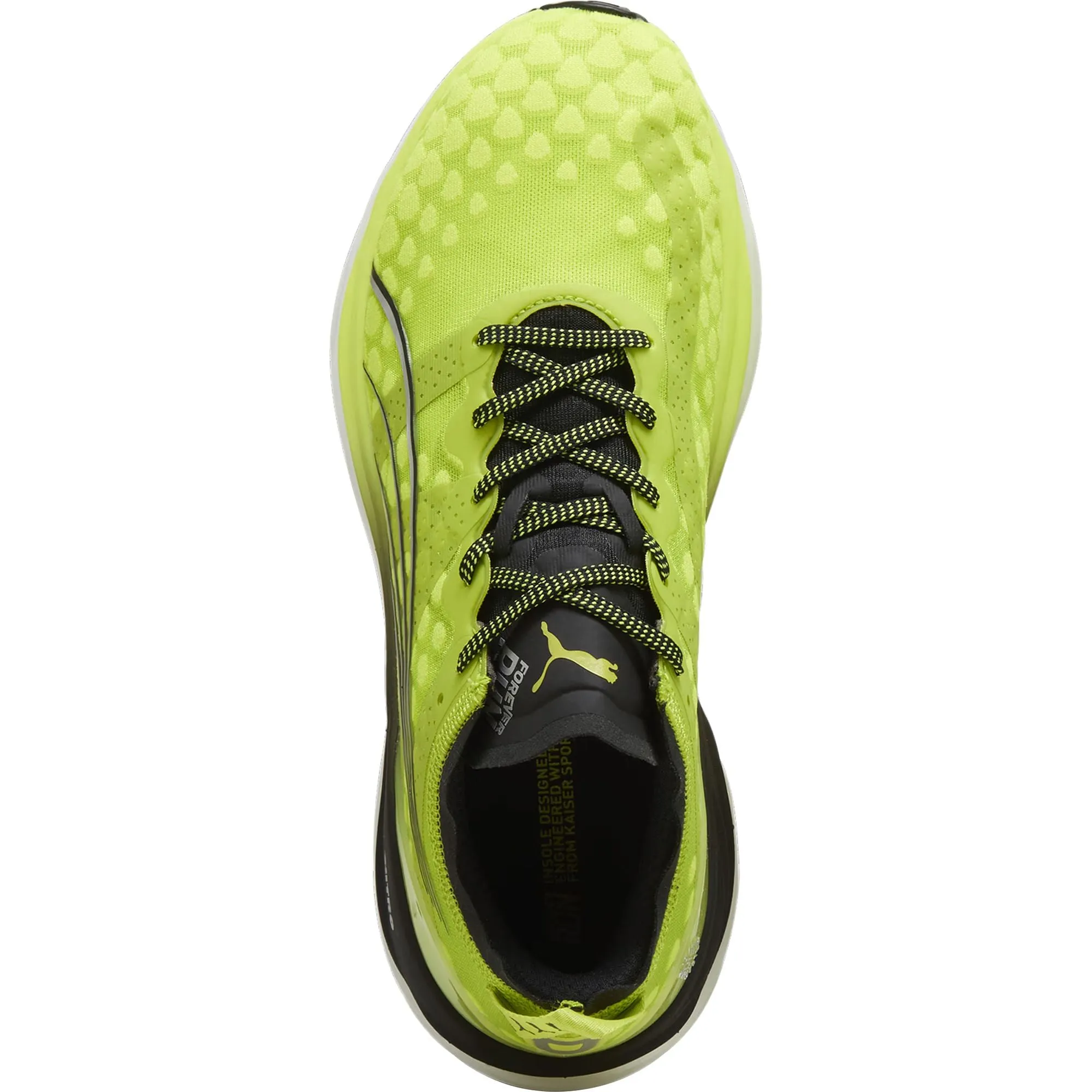 Puma ForeverRun Nitro Mens Running Shoes - Yellow Gloss Mood Sole Soft