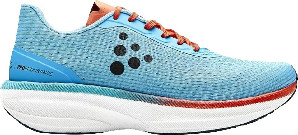 Craft Pro Endur Distance Mens Running Shoes - Blue Cushioned heel