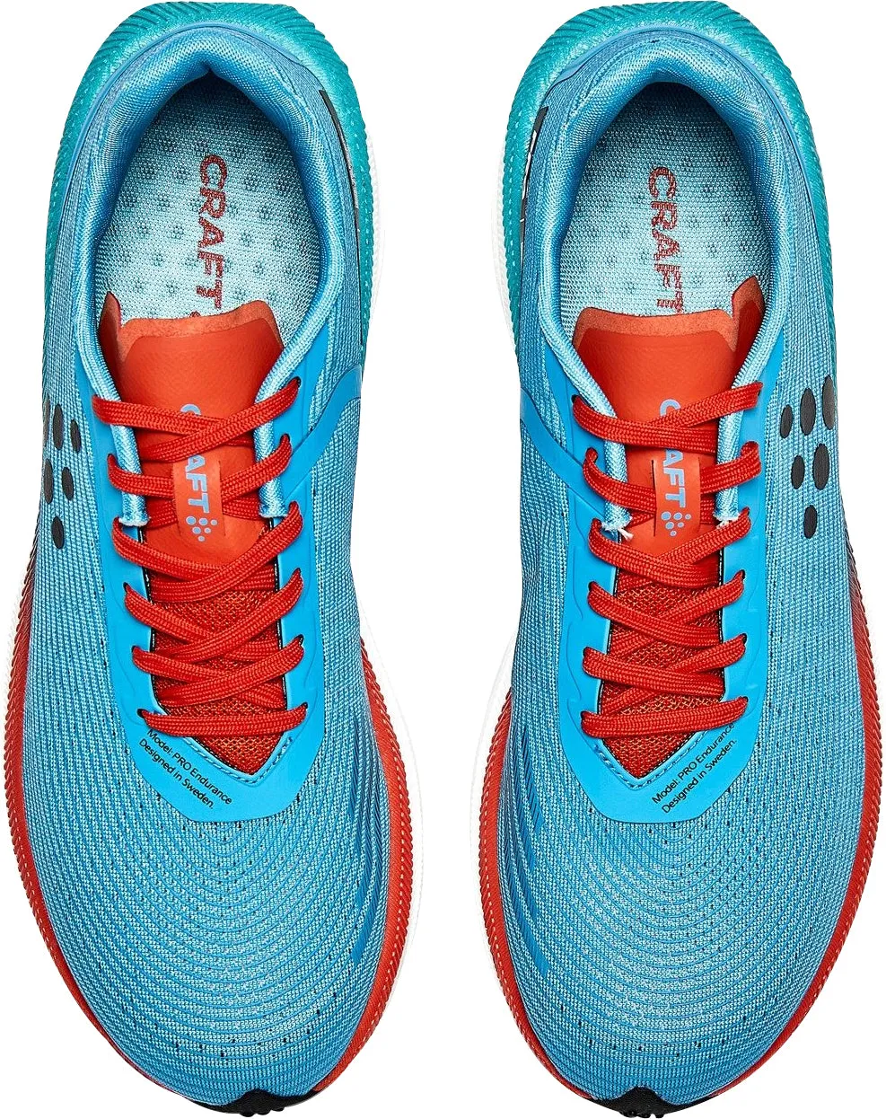 Anti Odor Outdoor Explorers Leather Craft Pro Endur Distance Mens Running Shoes - Blue
