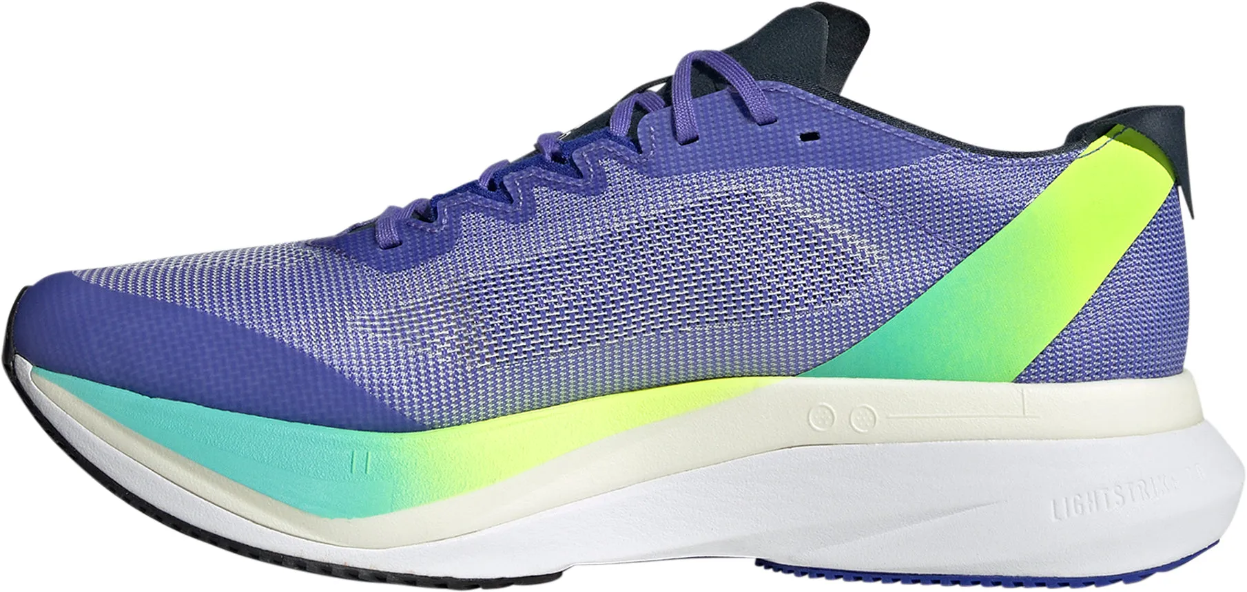 adidas Adizero Boston 12 Mens Running Shoes - Blue Icon Edge Tone Play