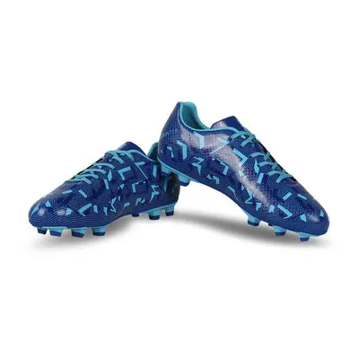 Nivia Encounter 10 Football Shoes for Men (Blue) Smooth Upper
