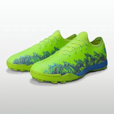 Performance Boost Nivia Shastra Turf Football Shoes for Men (Green)