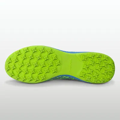Nivia Shastra Turf Football Shoes for Men (Green) Wet Grass