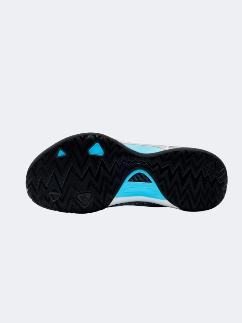 Anta Gh5 Men Basketball Shoes Black/Blue ComfortPadding Knit Bootie Construction