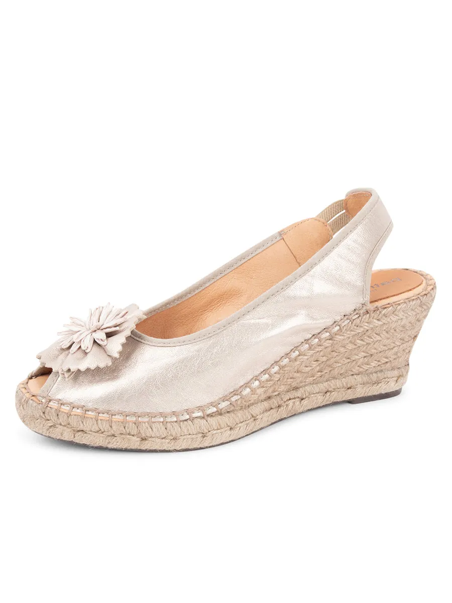 Pose Time Vero Flower Embellished Espadrille