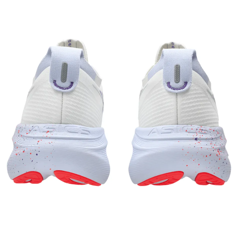 sprint shoes ASICS Men's GEL-NIMBUS 27 TOKYO Collection Running Shoes in Cream/Edo Purple AW25