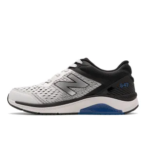 short - distance walk 847v4 - Arctic Fox with Black and Team Royal - Men's