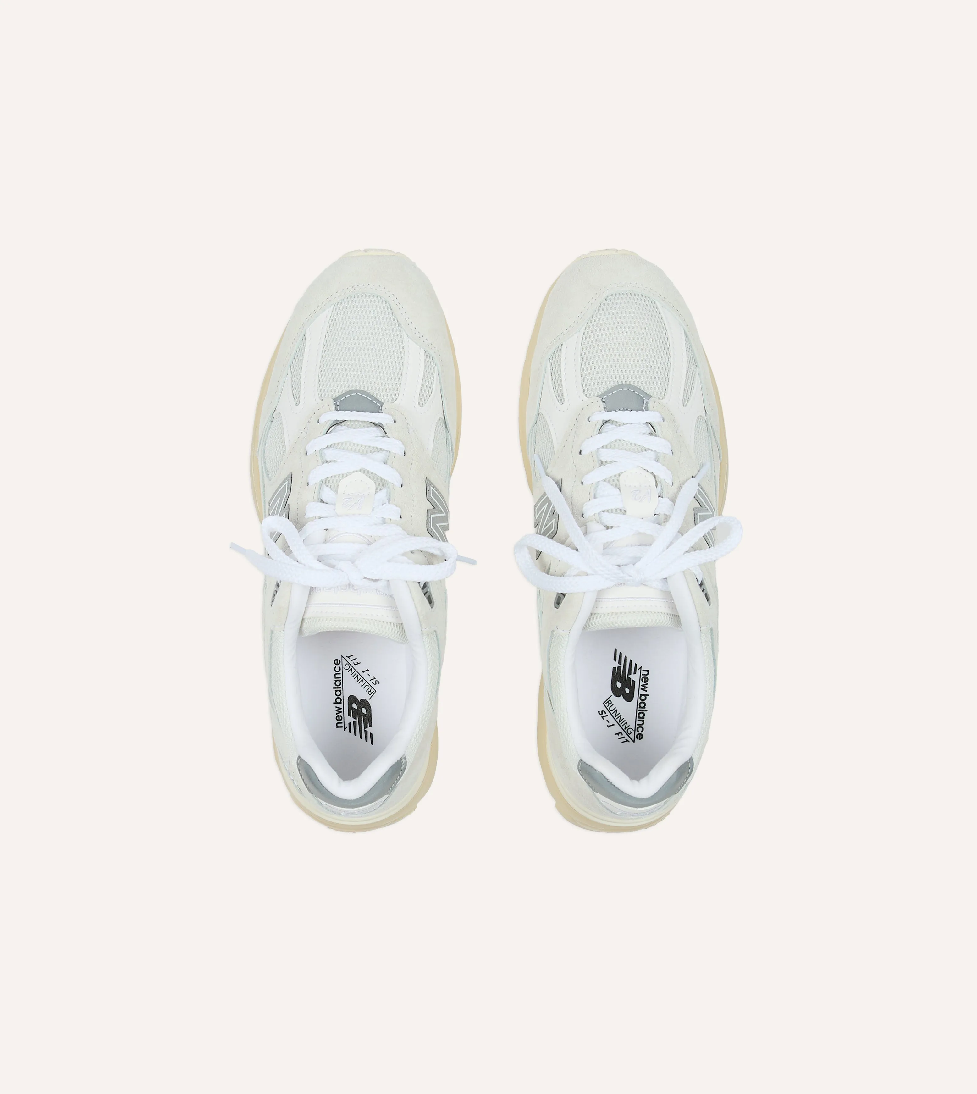 New Balance Neutral 'Elevated Essentials' Made in UK 991v2 Trainers Comfortable Wear Shockproof