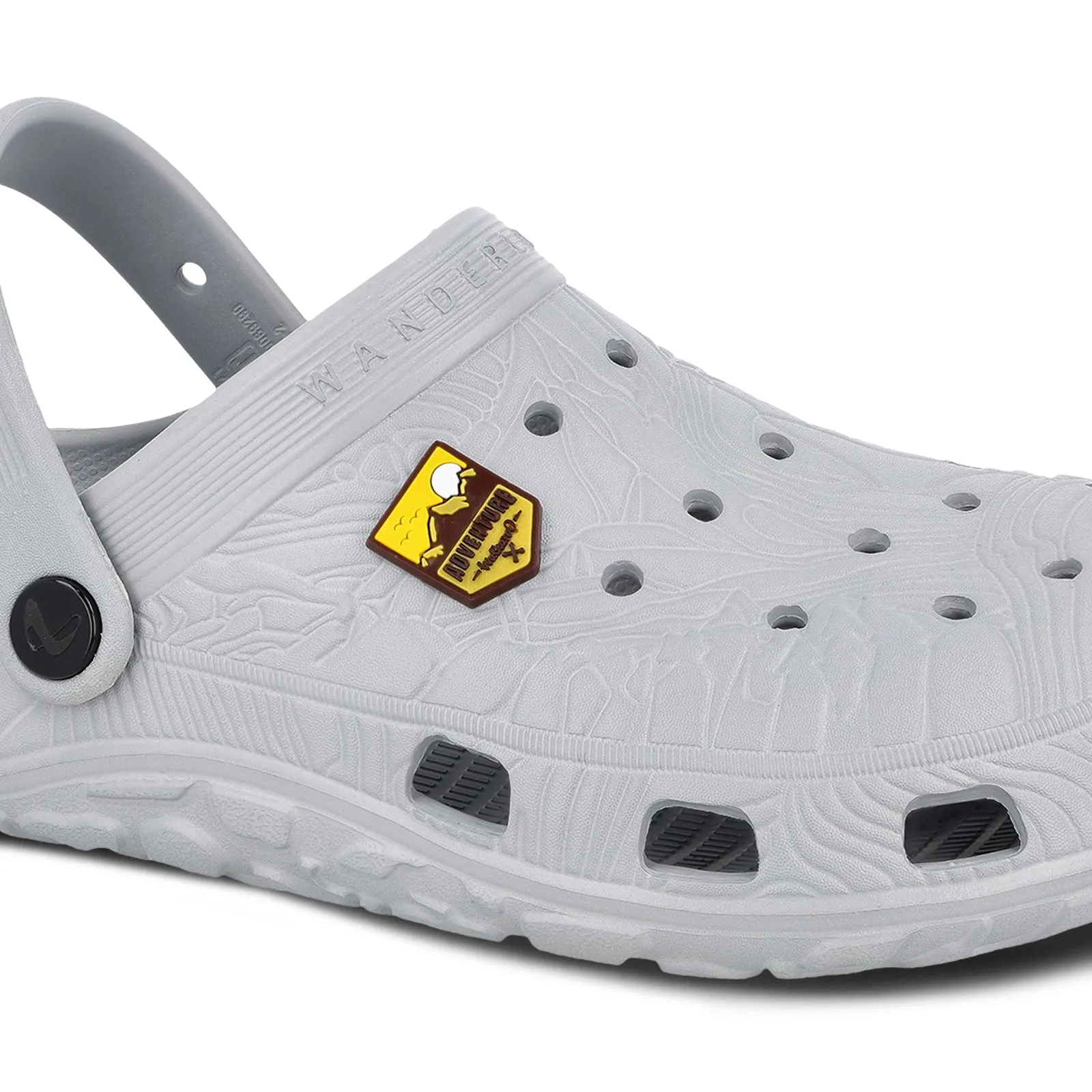 Men's Clogs  - WC8801 Light Grey Good Weather Trendy Vibe