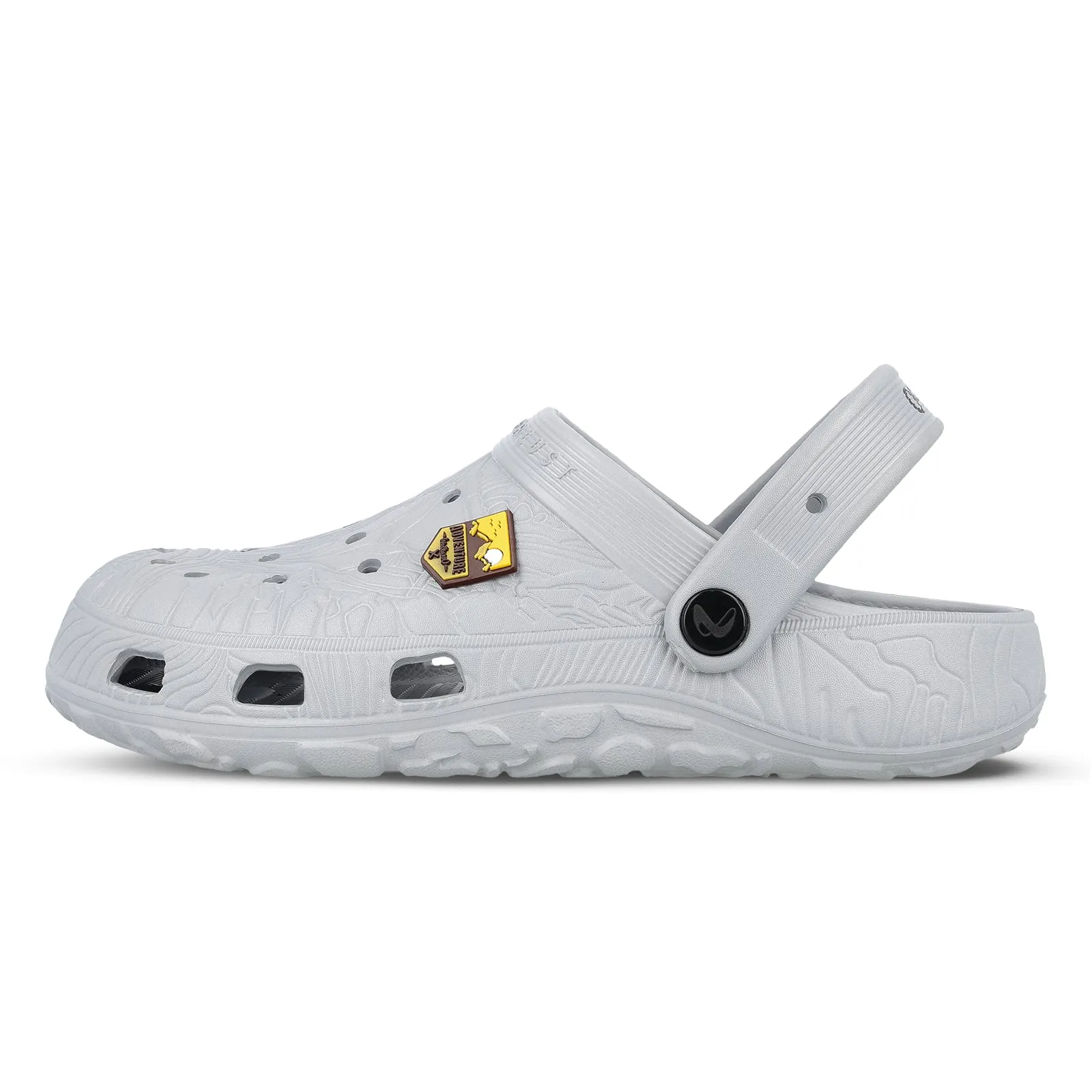 Men's Clogs  - WC8801 Light Grey Color Mix Sporty Footwear