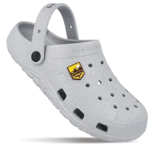 Adjustable Men's Clogs  - WC8801 Light Grey