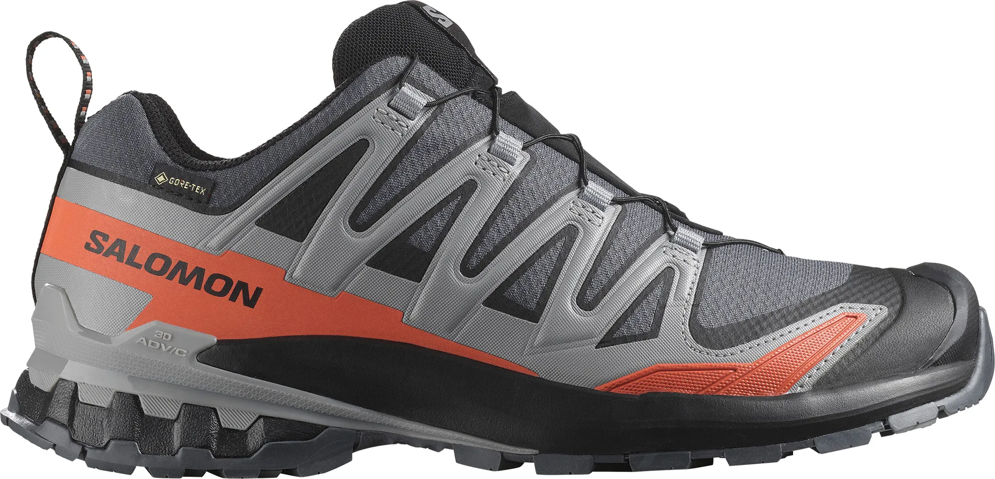 Salomon XA Pro 3D V9 GORE-TEX Mens Trail Running Shoes - Grey Pose Ready Festival Vibe