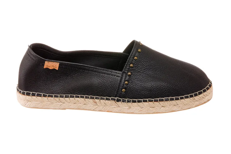 Tp Margot Black Elastic Material Oxford Style