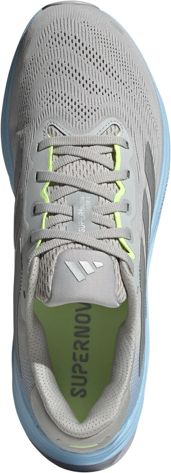adidas Supernova Rise 2 Mens Running Shoes - Grey Balance Core Teen Edge