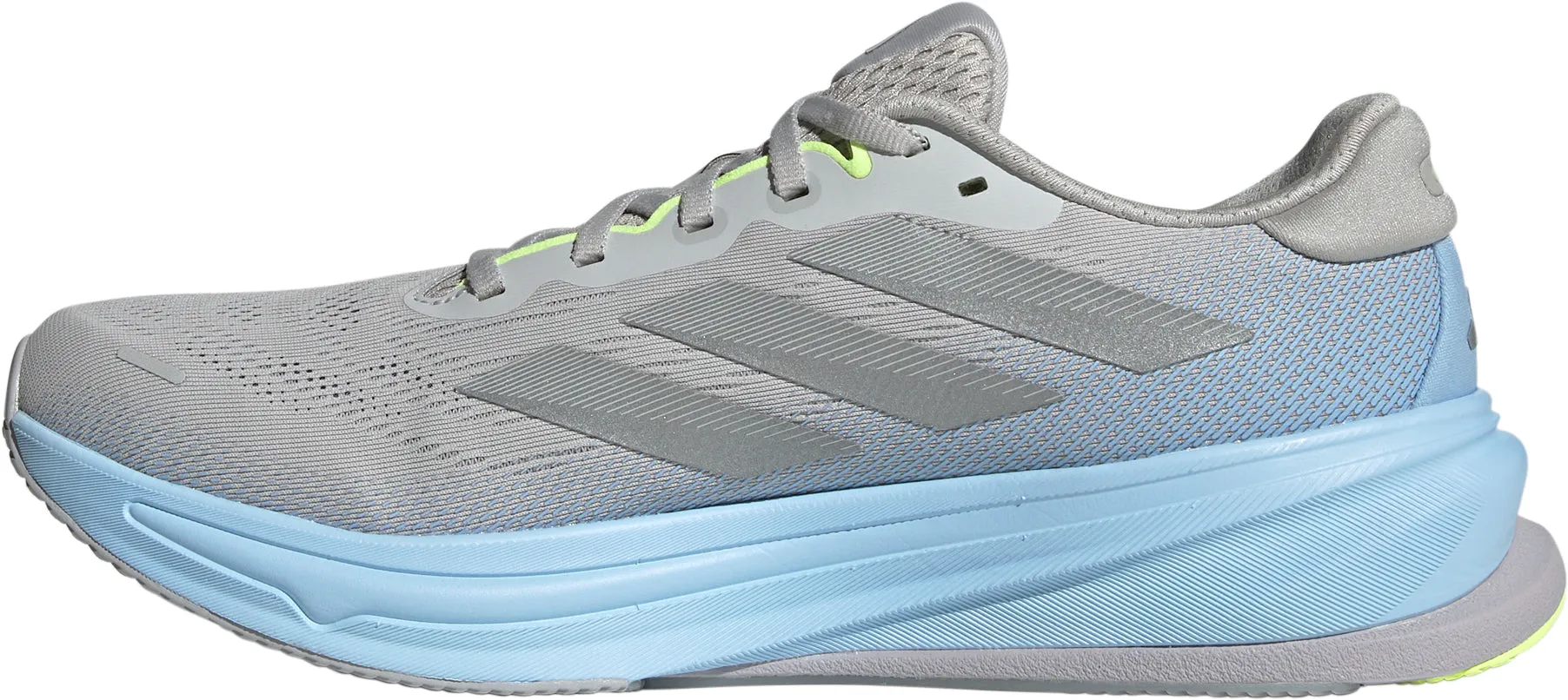 Cushioned Base Work Commute Office Smart adidas Supernova Rise 2 Mens Running Shoes - Grey