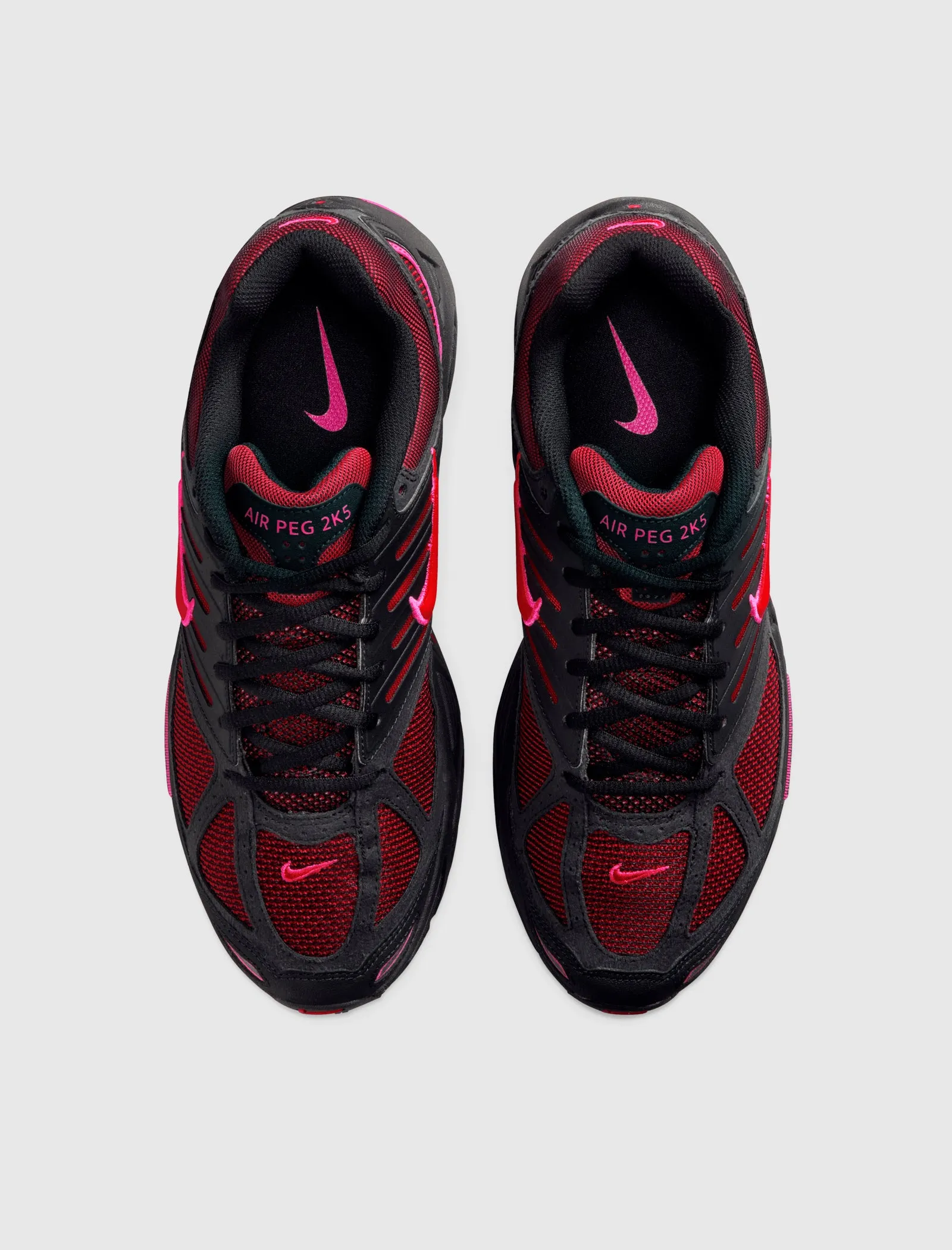 Quick Drying Work Commute London Cool AIR PEGASUS 2K5 "BLACK/FIRE RED/FIERCE PINK"