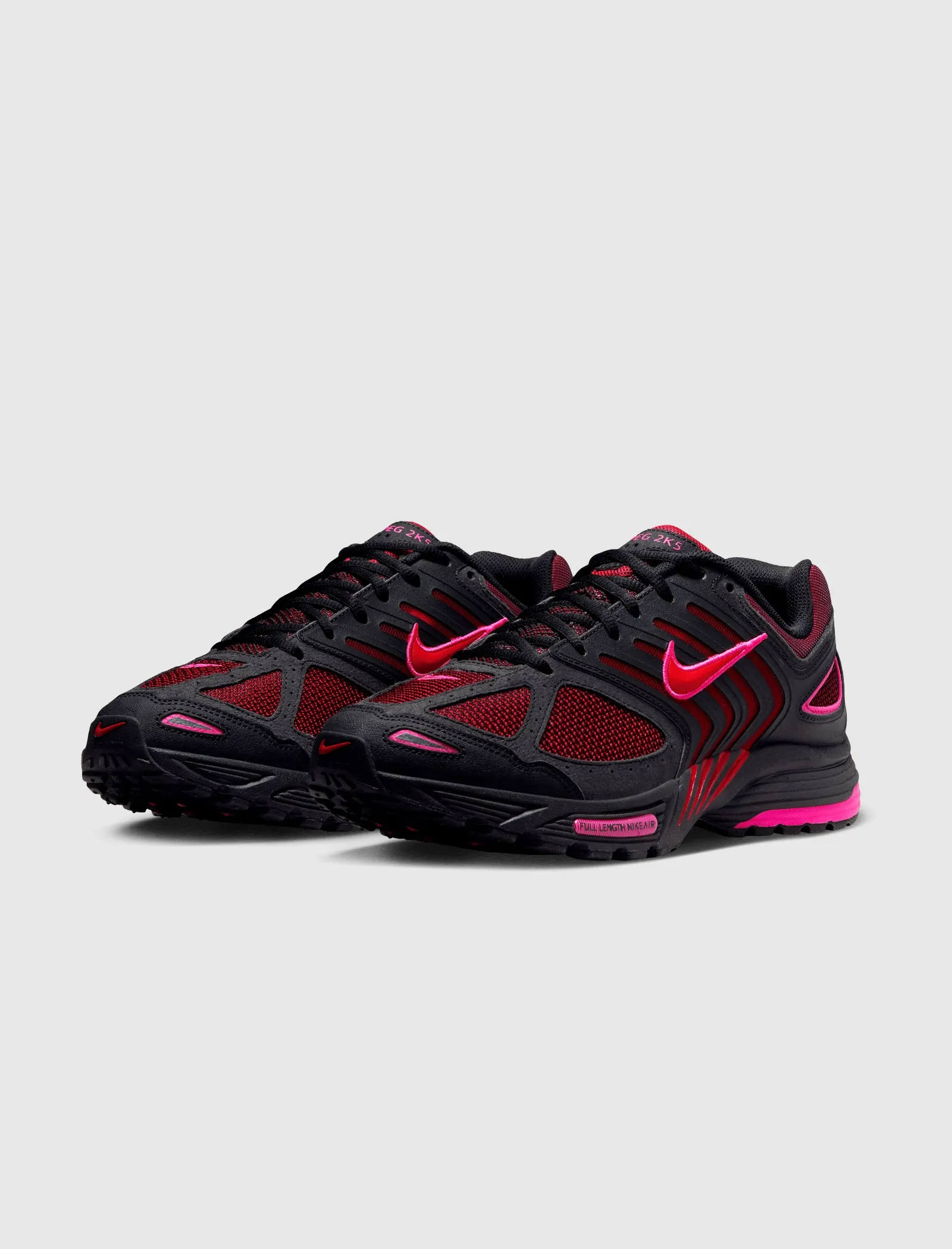 Firm Ground AIR PEGASUS 2K5 "BLACK/FIRE RED/FIERCE PINK"