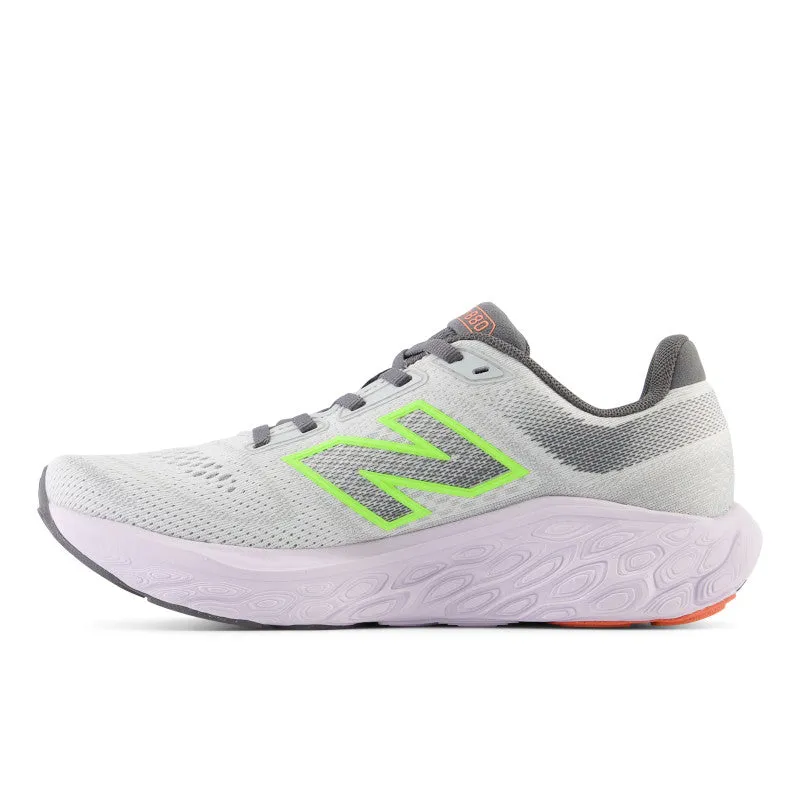 Fresh Foam X 880v14 - Grey Matter with Taro and Bleached Lime Glo - Women's Pearl Shine All Weather Urban Walkers