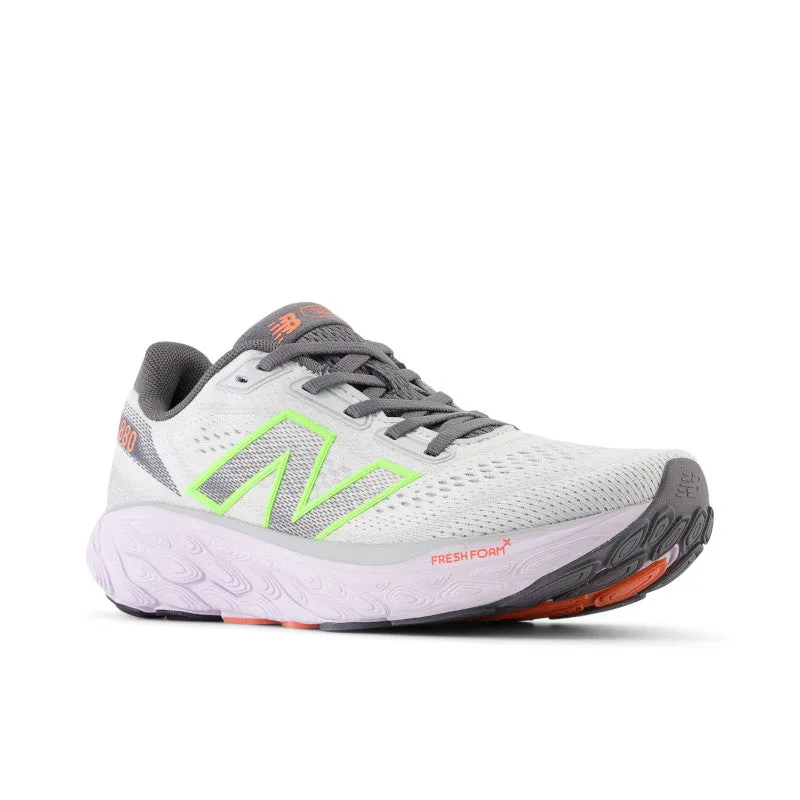 Planet Mood Lake Step Fresh Foam X 880v14 - Grey Matter with Taro and Bleached Lime Glo - Women's