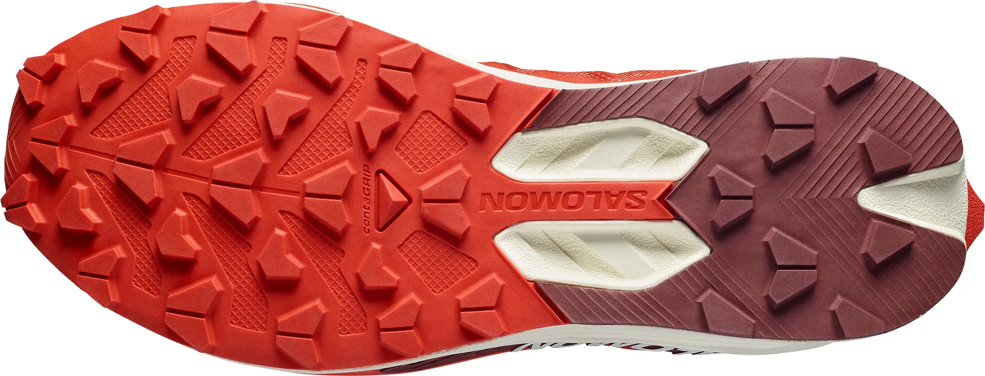Salomon S/Lab Pulsar 4 Mens Trail Running Shoes - Red Arch Support Health Focused