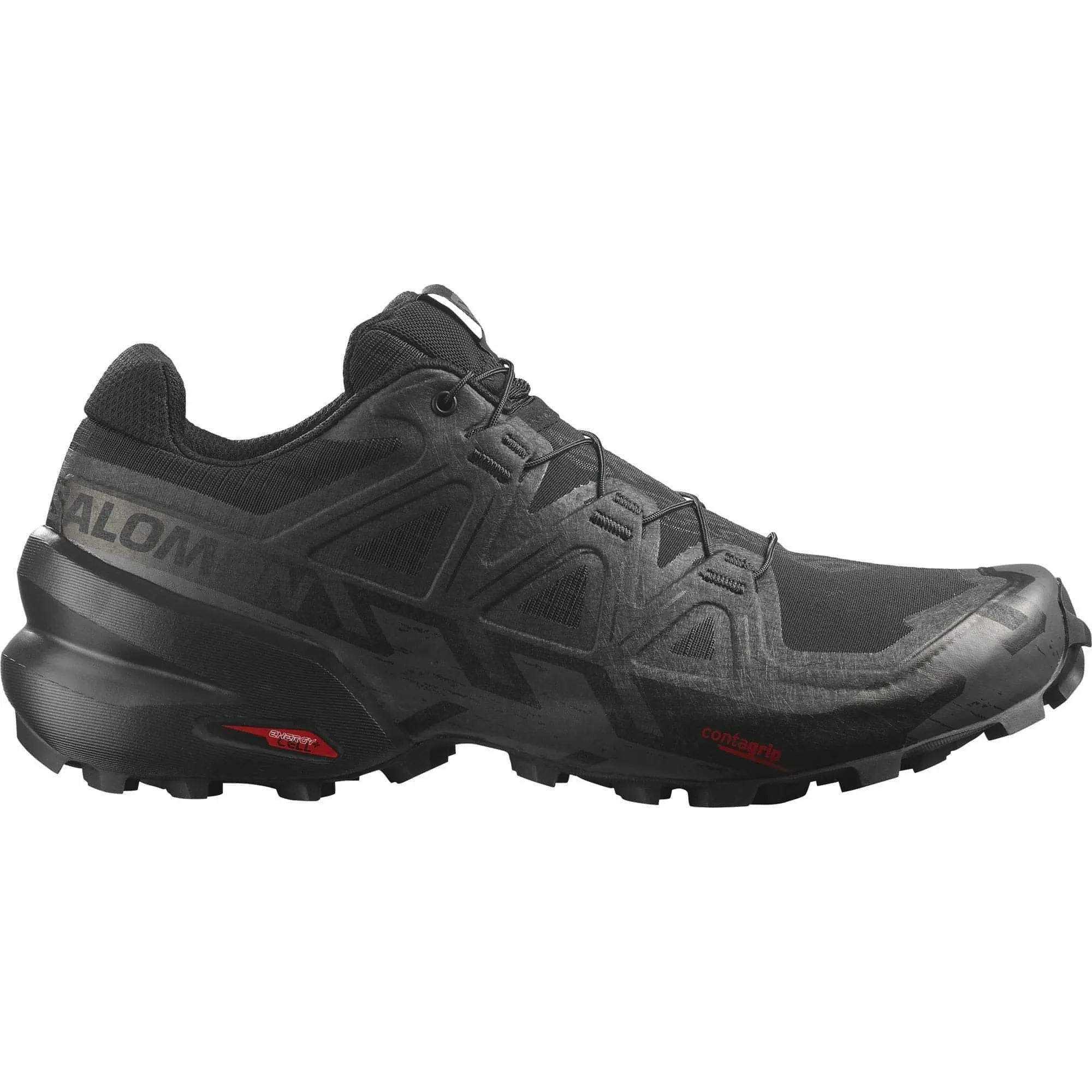 Fresh Tone warm glow Salomon Speedcross 6 Mens Trail Running Shoes - Black