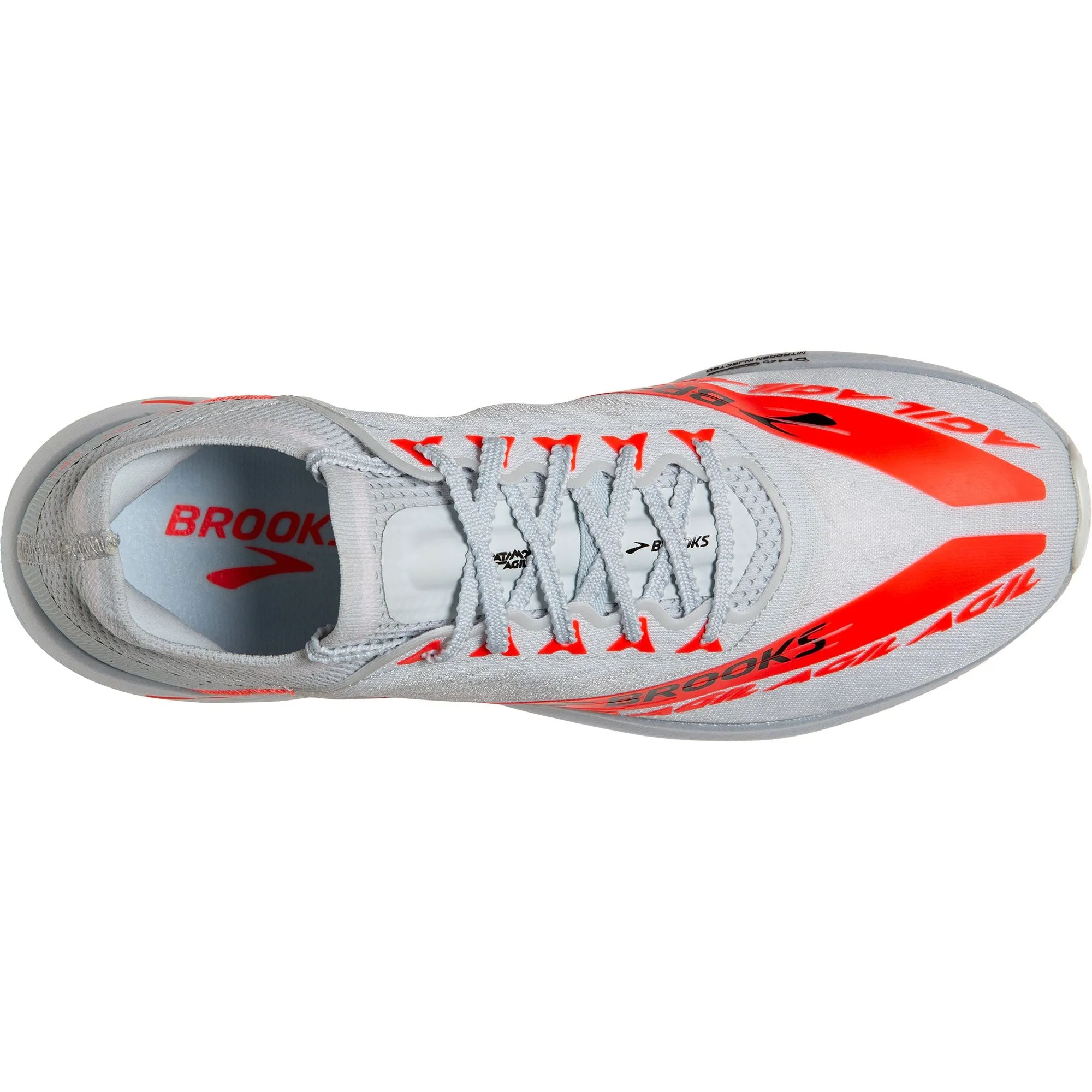 Brooks Catamount Agil Trail Running Shoes - Grey Fast Track Cold Guard