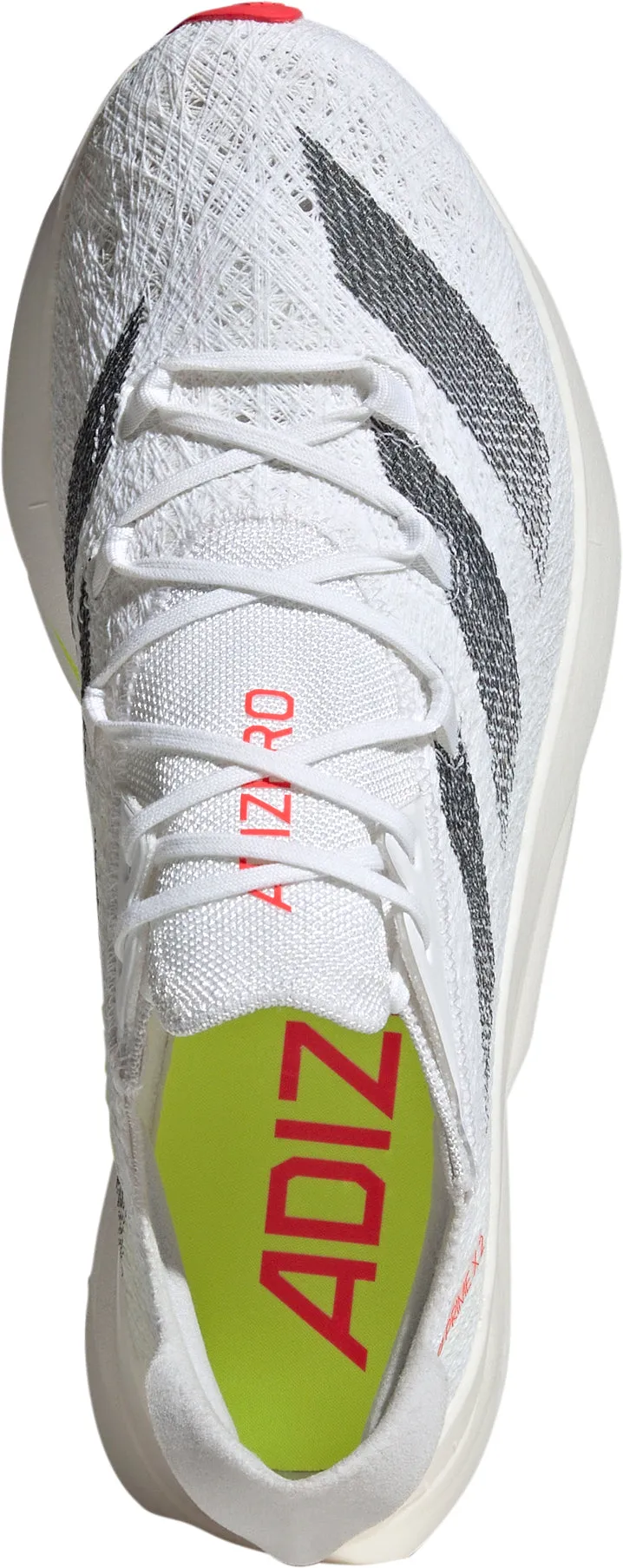Dinner Look adidas Adizero Prime X 2.0 Strung Running Shoes - White