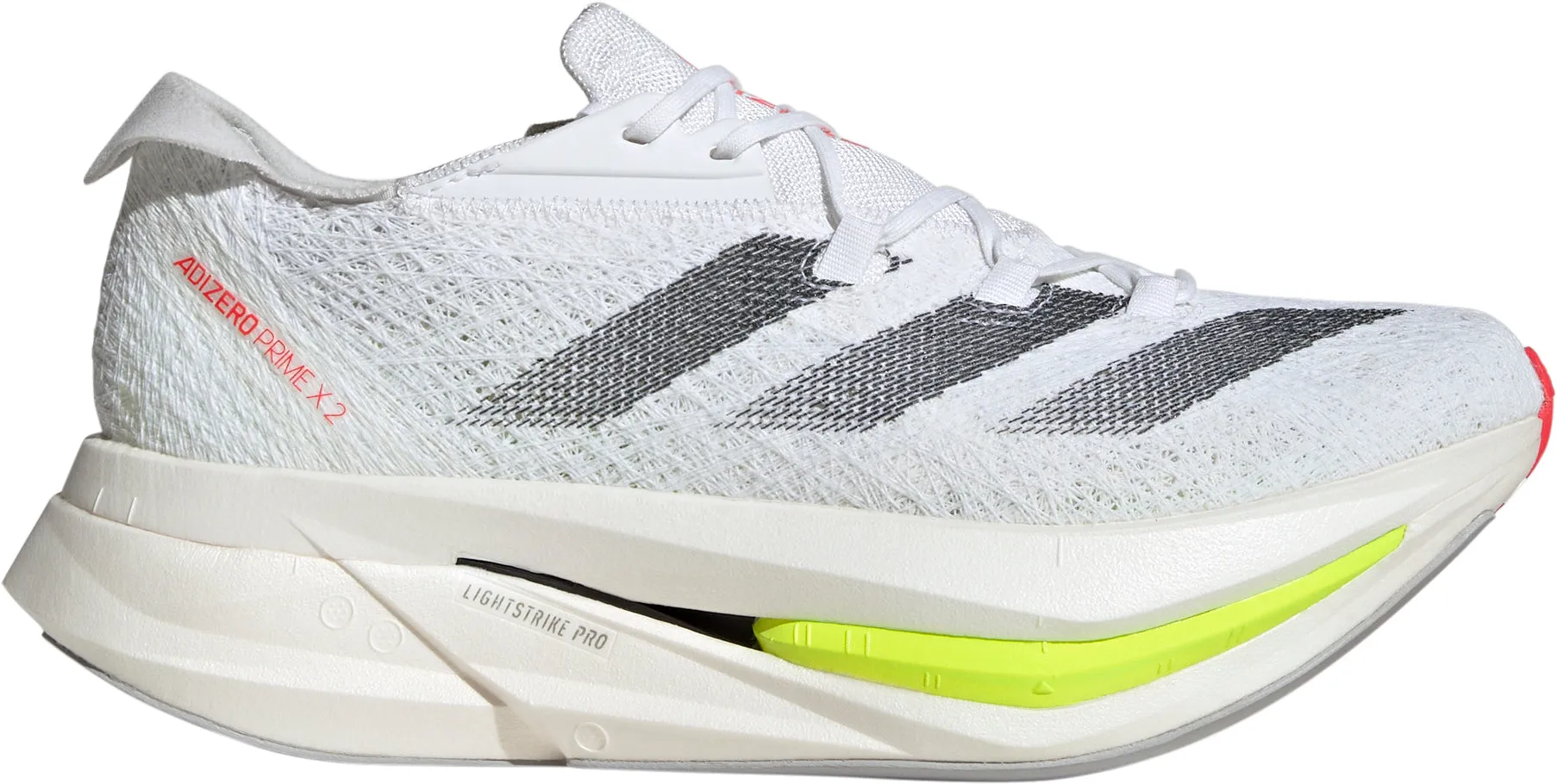 Cold Tone Mono Style adidas Adizero Prime X 2.0 Strung Running Shoes - White