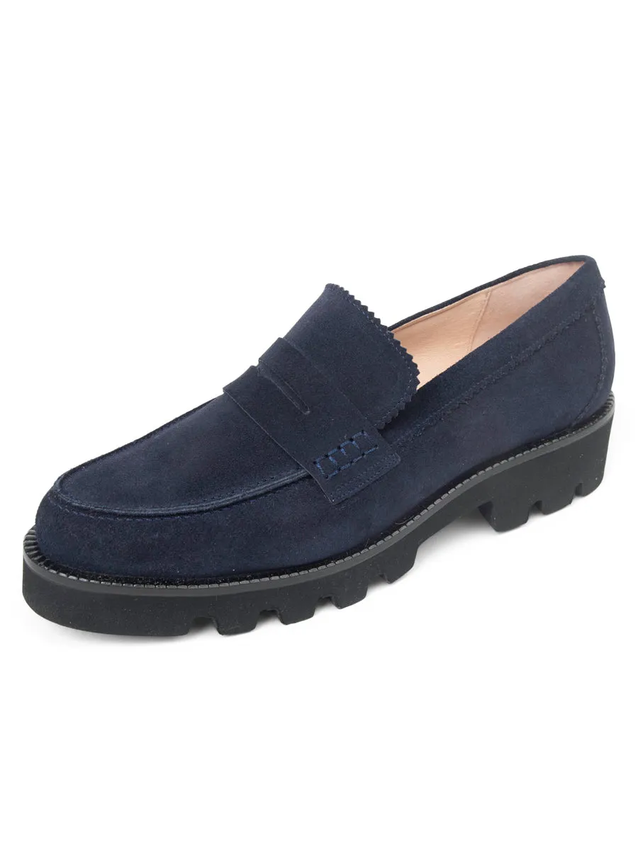 Craftsmanship Durable Build Hiking Trails Vince Lug Sole Penny Loafer