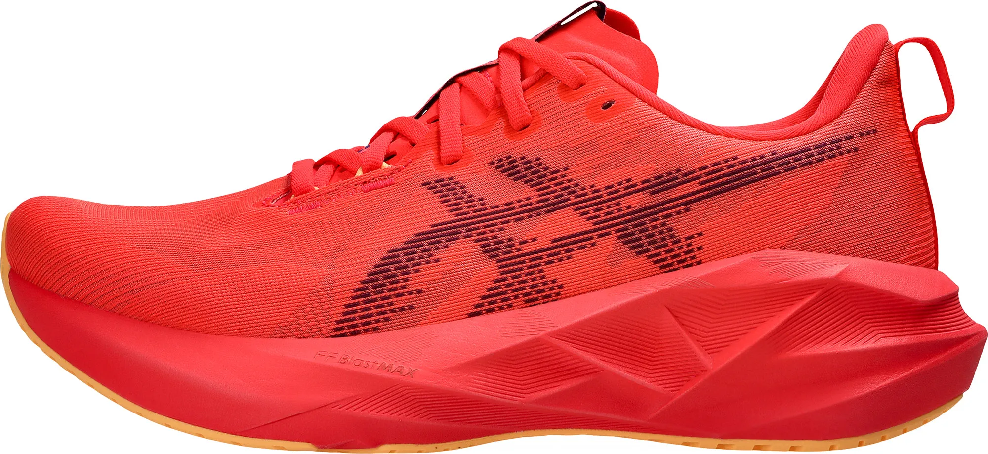 Asics NovaBlast 5 Mens Running Shoes - Red Beauty Walk