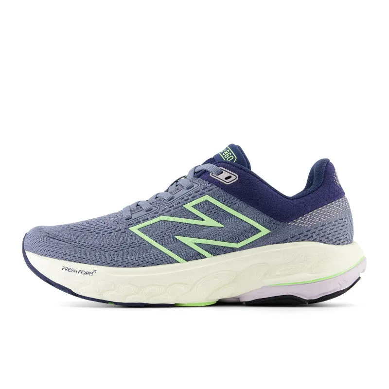 Comfort collar Fresh Foam X 860v14 - Arctic Grey with Sea Salt and Bleached Lime Glo - Women's