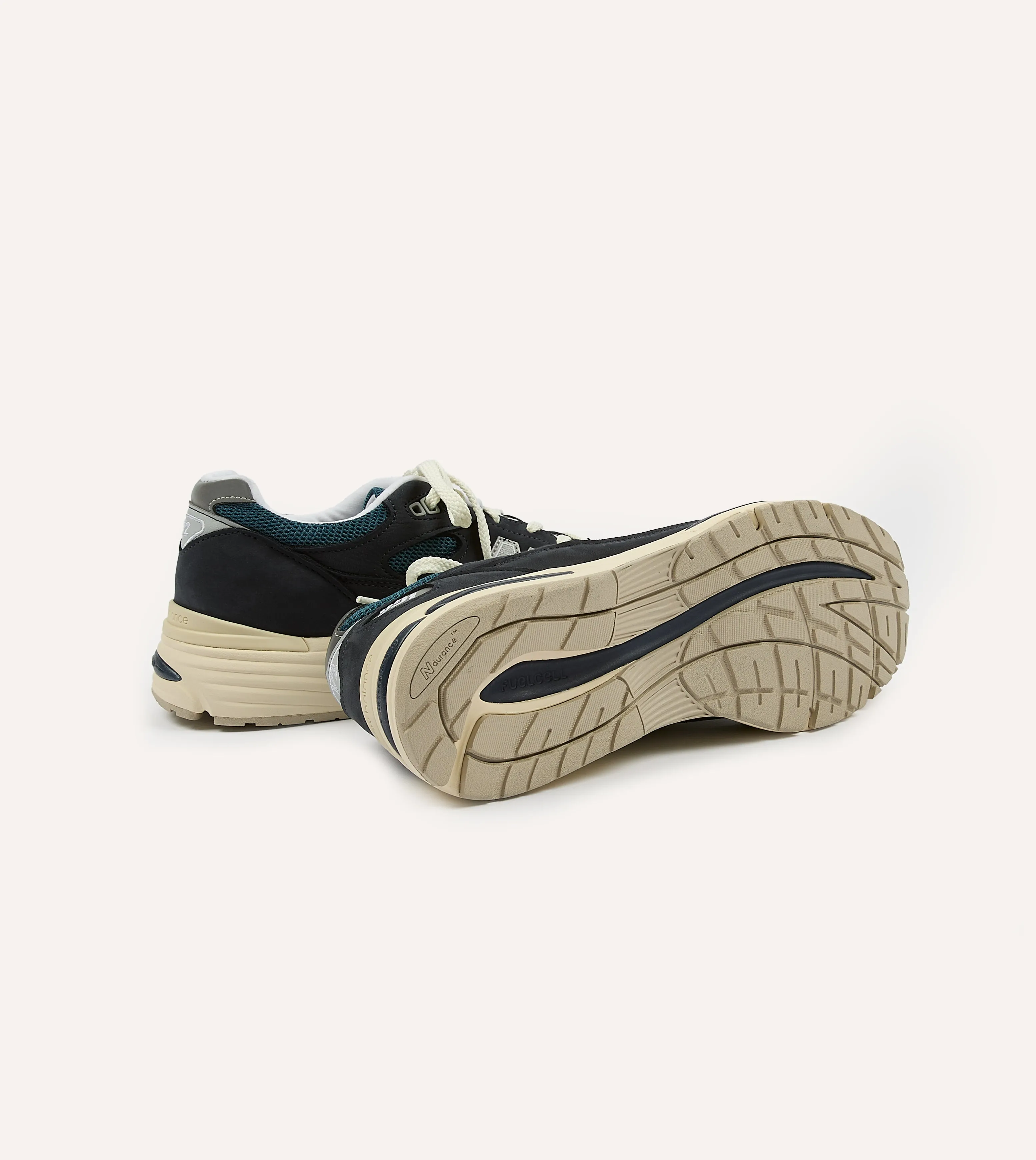 Classic Reinforced toe New Balance Navy 'Vintage Sport' Made in UK 991v2 Trainers