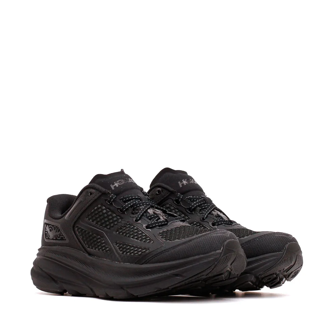 Snow Grip Hoka One One Men Clifton 9 Carbon Black 1155370-BBNB