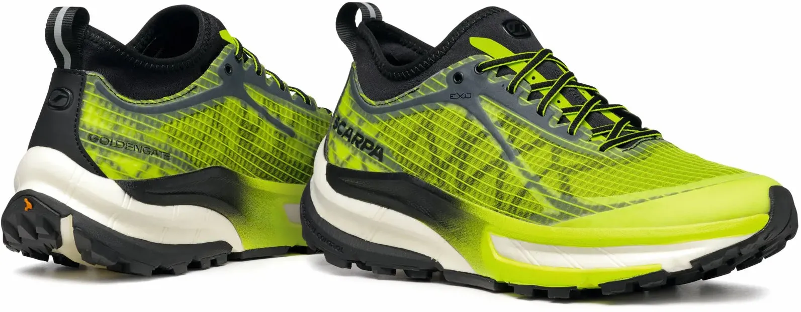 Enhanced grip Scarpa Golden Gate ATR Mens Trail Running Shoes - Green