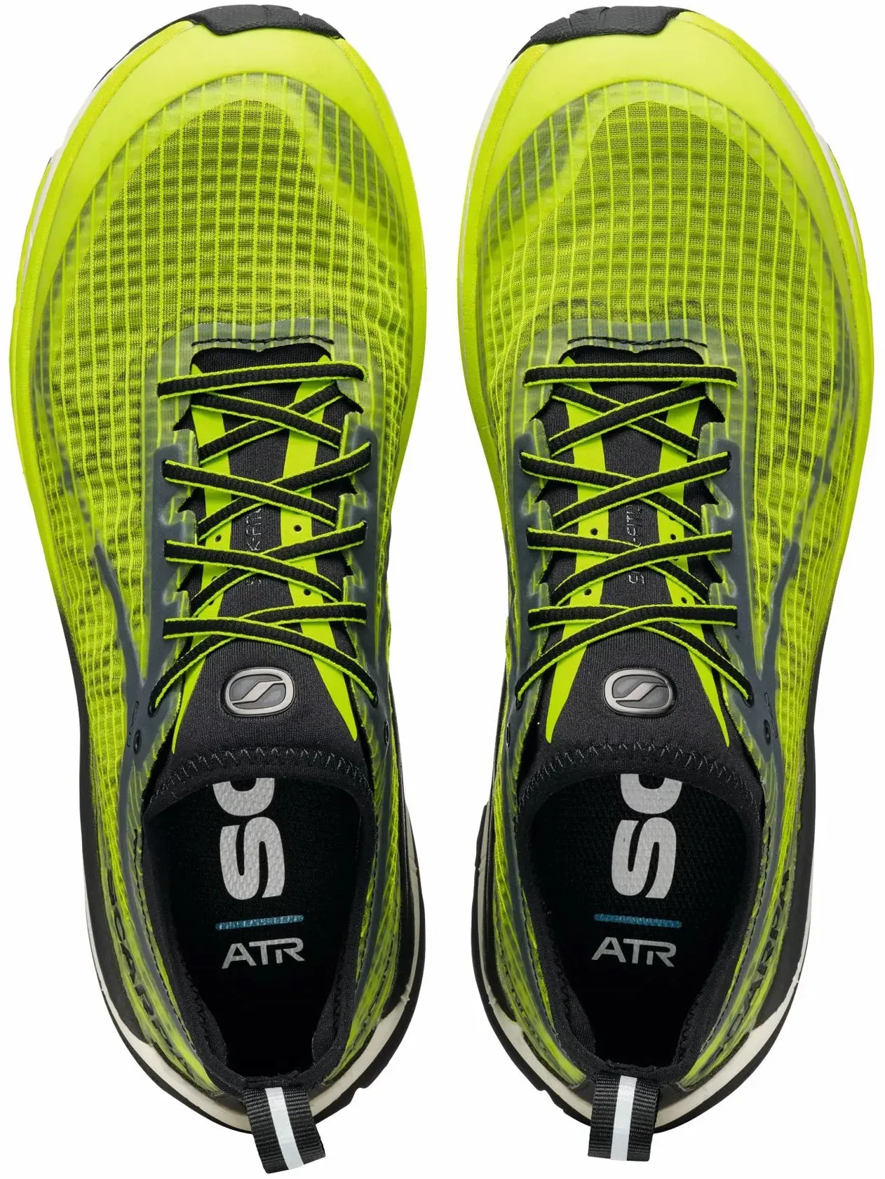 Coastal vibe Gloss Finish Scarpa Golden Gate ATR Mens Trail Running Shoes - Green