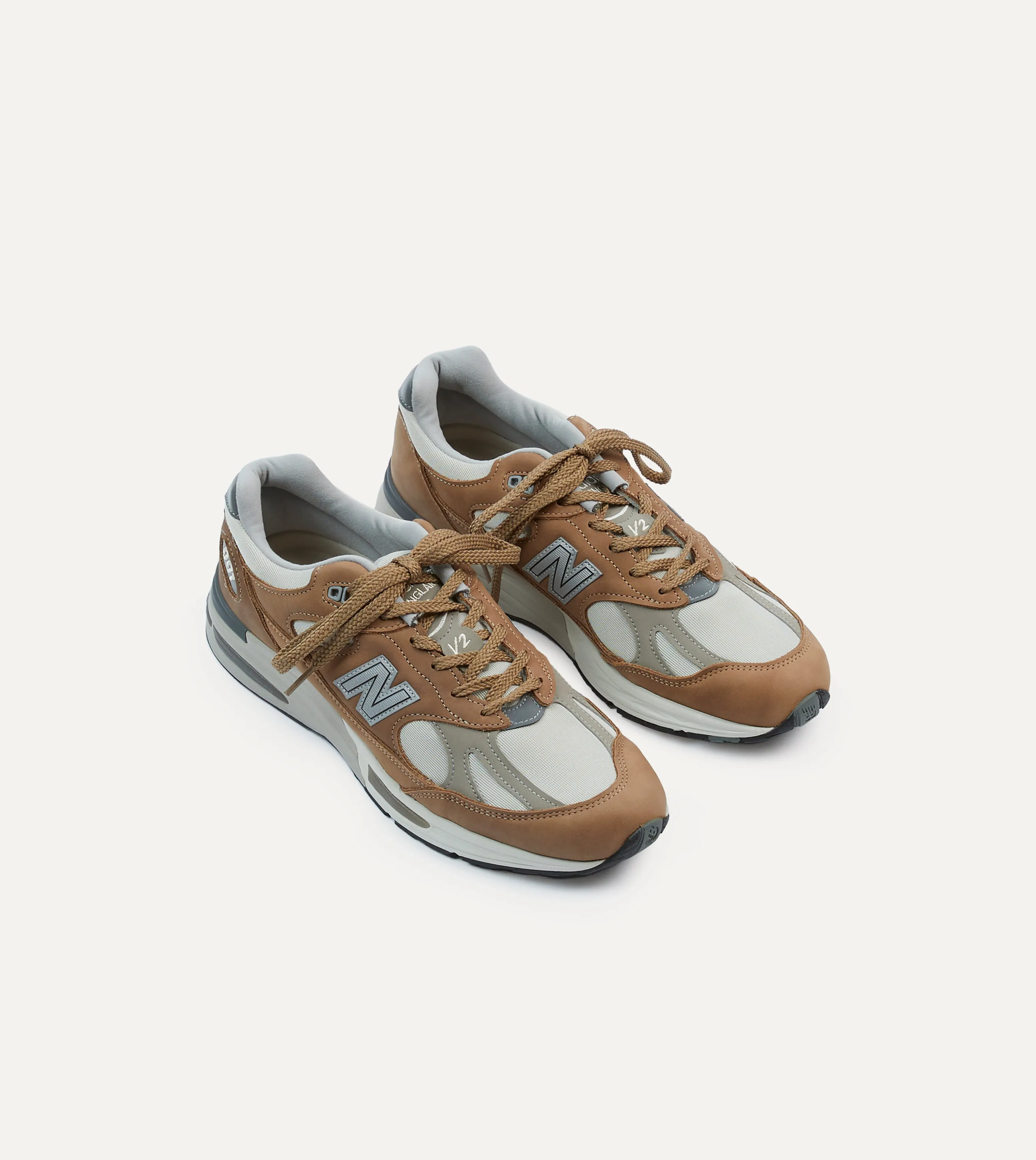 New Balance Coco Mocca Made in UK 991v2 Trainers Autumn Cool