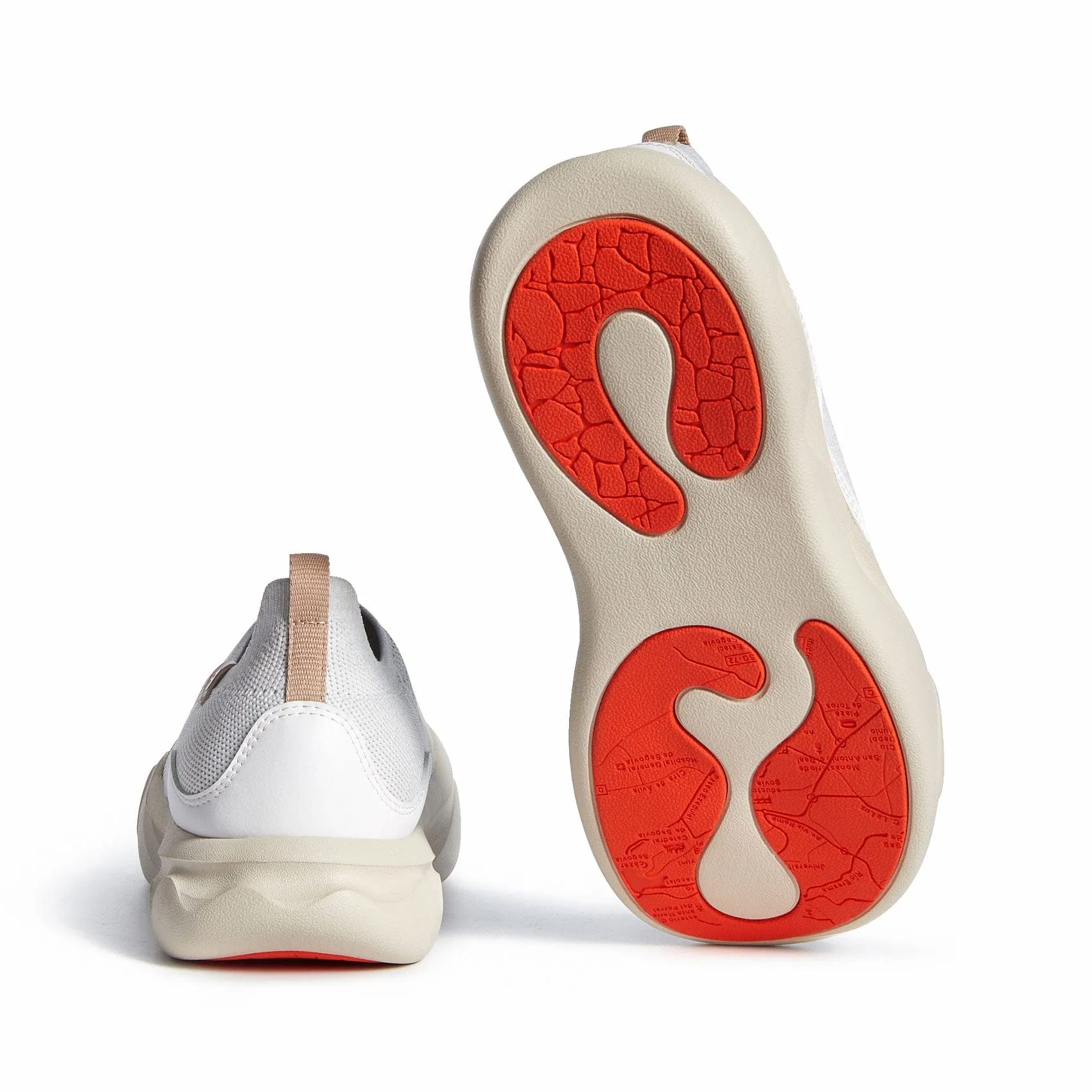 White Smoke Segovia III Women Breathable Upper Enhanced Mobility