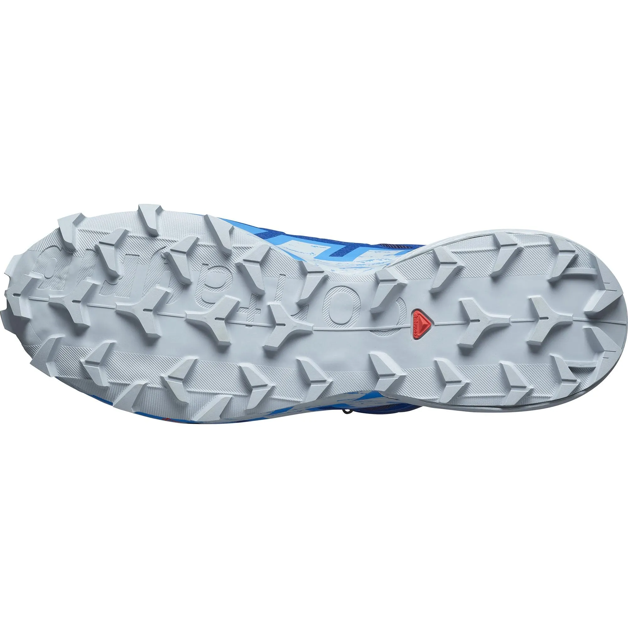 Wide Base Salomon Speedcross 6 GORE-TEX Mens Trail Running Shoes - Blue