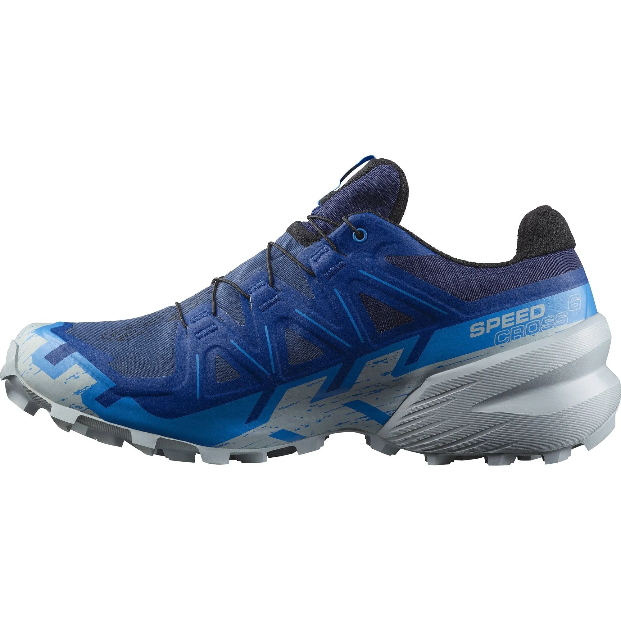 Work Ready Park Step Salomon Speedcross 6 GORE-TEX Mens Trail Running Shoes - Blue