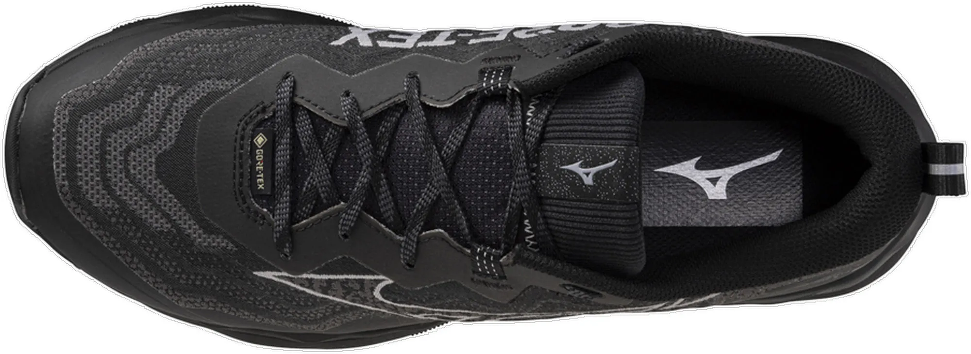 Mizuno Wave Daichi 9 GORE-TEX Mens Trail Running Shoes - Black Storm Proof New In