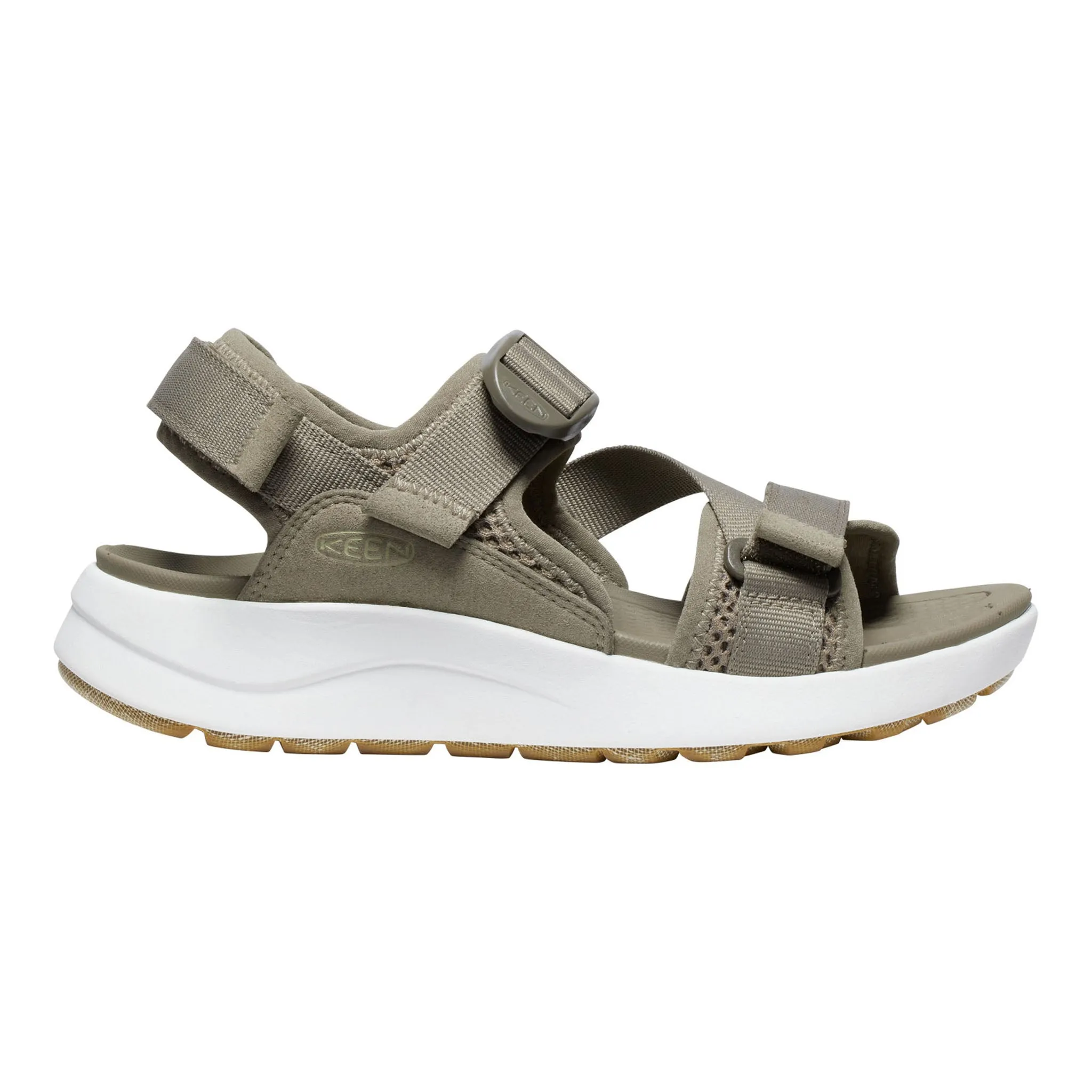 Women's Elle Sport Backstrap Sandal Brindle/Star White Trendy Beach Footwear Flexible Fit